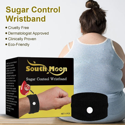 South Moon Sugar Control Wristband | Acupressure Magnetic Diabetes Support Band